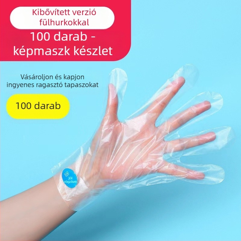 Kézi fóliakészlet eldobható műanyag kézfóliakészlet szépségszalon kézápolás szépségszalon lábfóliakészlet közvetlen gyári szállítás