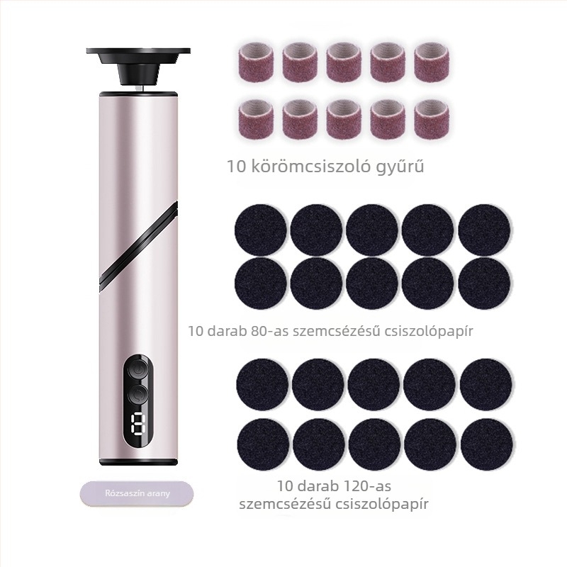 Határokon átnyúló legkelendőbb elektromos lábcsiszoló, újratölthető lábcsiszoló, elhalt hámsejtek és bőrkeményedések eltávolítása, elektromos pedikűrgép, Source Factory