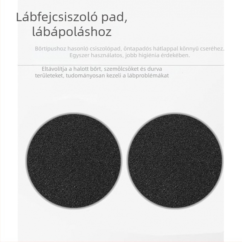 Határokon átnyúló, nagy forgalmú elektromos lábcsiszoló, teljesen automatikus bőrcsiszoló műtárgy, kettő az egyben borotva az elhalt bőr és a bőrkeményedések eltávolítására, lábcsiszoló
