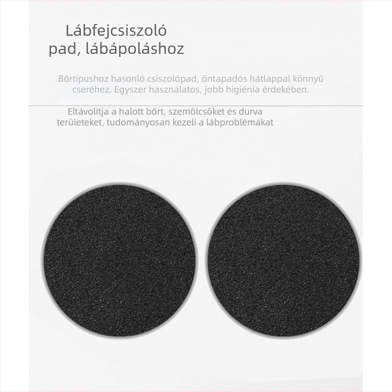 Határokon átnyúló, nagy forgalmú elektromos lábcsiszoló, teljesen automatikus bőrcsiszoló műtárgy, kettő az egyben borotva az elhalt bőr és a bőrkeményedések eltávolítására, lábcsiszoló