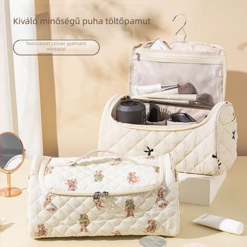 Az Amazon új hajszárító tárolótáskája, nagy kapacitású hordozható utazótáska, csúcskategóriás mosófülke hordozható