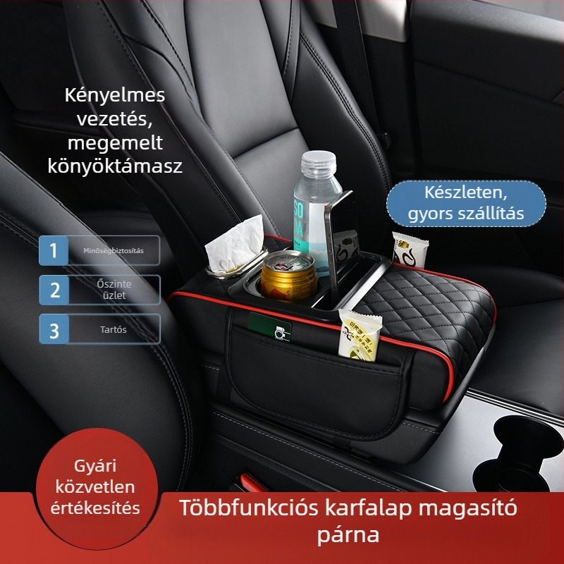 Autós kartámasz doboz szőnyeg autós papírzsebkendő doboz erősítő szőnyeg univerzális kibővített és vastagított négy az egyben csúcskategóriás tároló