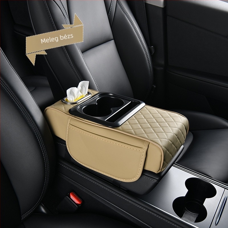Autós kartámasz doboz szőnyeg autós papírzsebkendő doboz erősítő szőnyeg univerzális kibővített és vastagított négy az egyben csúcskategóriás tároló