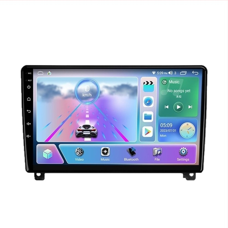 04-11 Android navigációs autós multimédia Bluetooth Carplay navigáció Peugeot Peugeot 407-hez