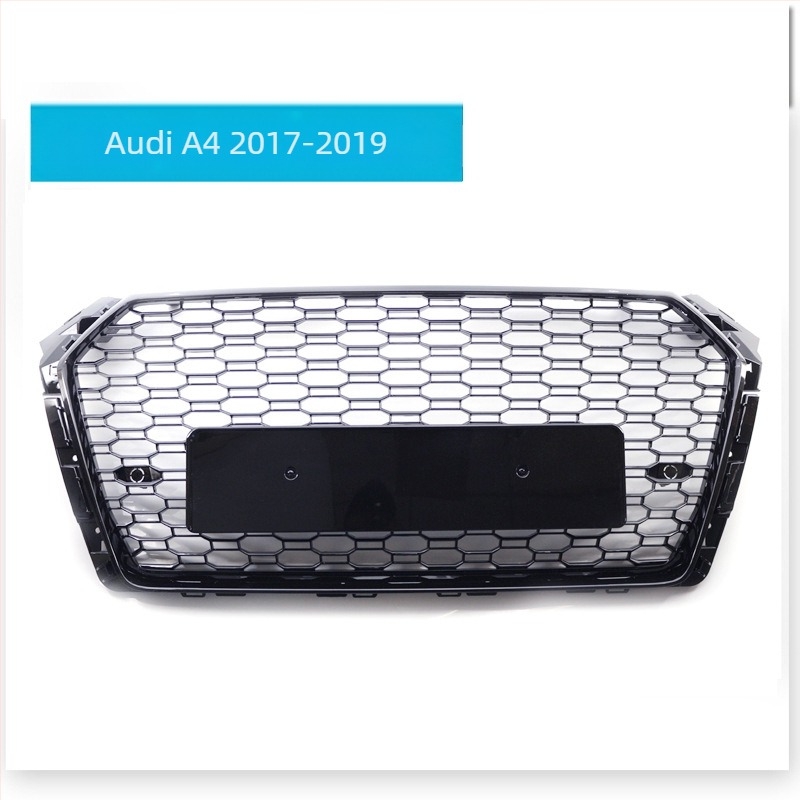 Audi China Net A4A3A5 módosított fekete China Net módosított RS első rúd hűtőrács elülső szélvédő háló európai nyomtávú