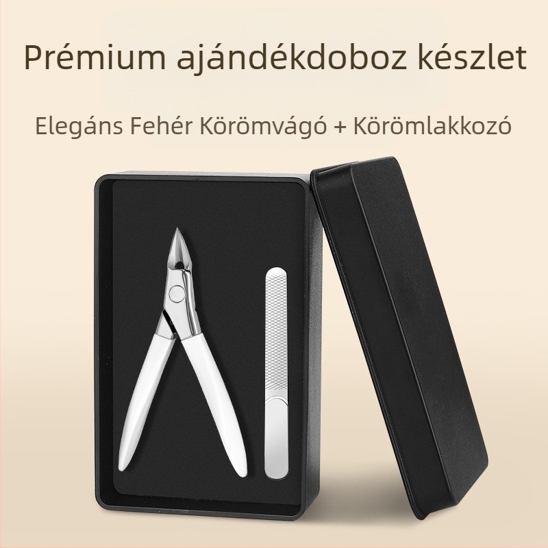 Egyszeres körömvágó, speciális körömvágó körömhoronyhoz, illesztékes körömvágó, ferde pedikűr eszközök, olecranon körömvágó