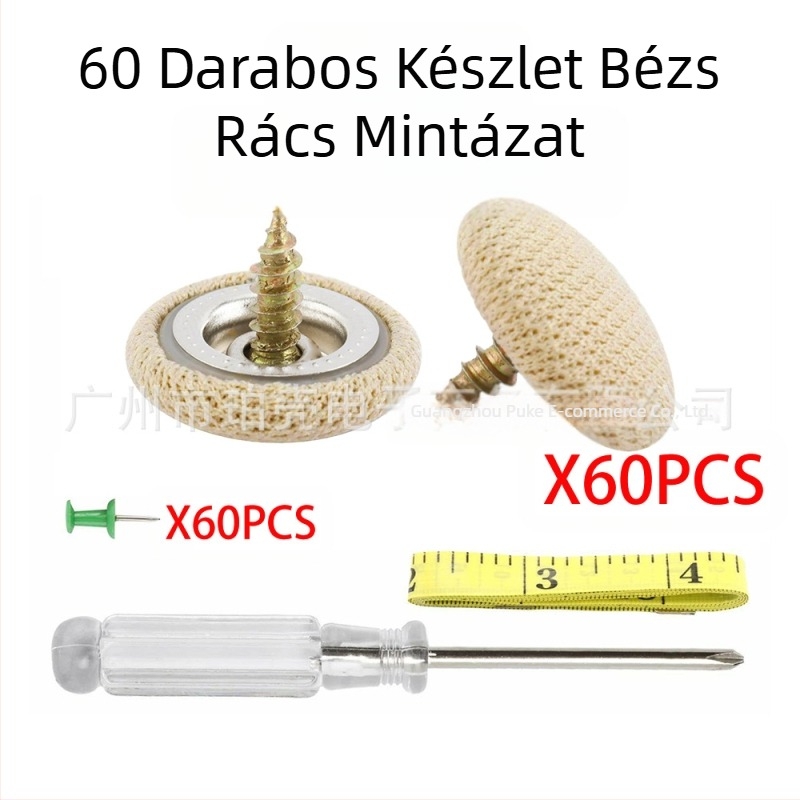 60 darabos autótető csat készlet tetőkárpit leválasztott javító csat tetőkárpit lelógó fix csat autó