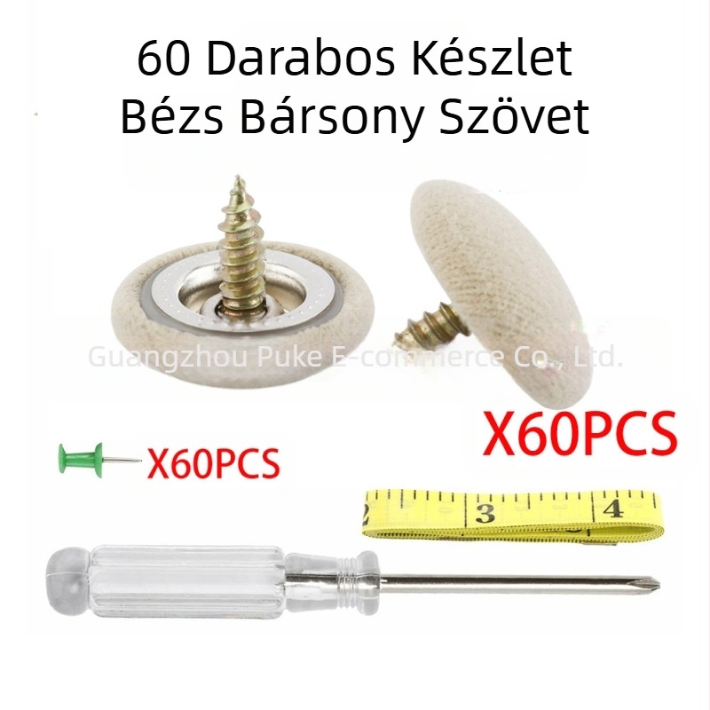 60 darabos autótető csat készlet tetőkárpit leválasztott javító csat tetőkárpit lelógó fix csat autó