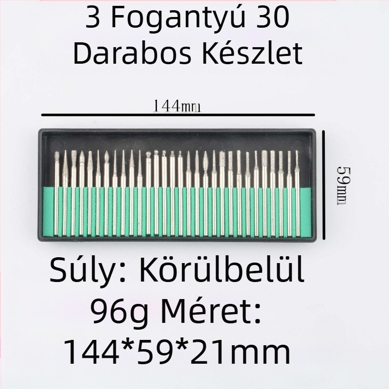 Ötrészes manikűrkészlet, hatrészes gyémánt gyapjúból készült, 12 darabos polírozó manikűrruha, manikűr polírozó kellékek