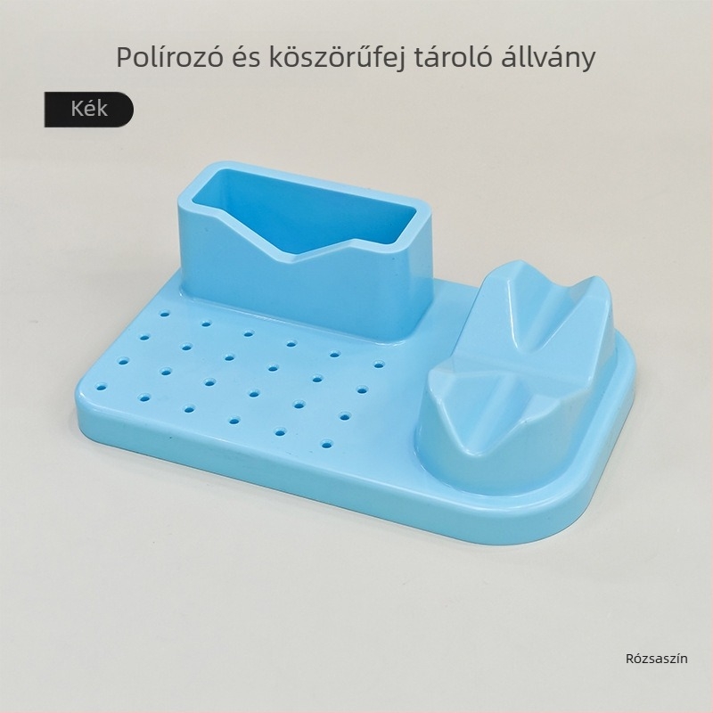 Határokon átnyúló csiszológép elhelyezési kijelző állvány, csiszolófej, fúrófej-rendező doboz, manikűr eszközök, manikűr tárolódoboz, csiszolófej