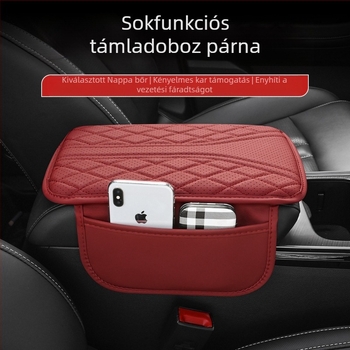 Határokon átnyúló autó központi vezérlő kartámasz doboz betét univerzális kartámasz doboz védőburkolat hímzőbetét belső átalakító kellékek