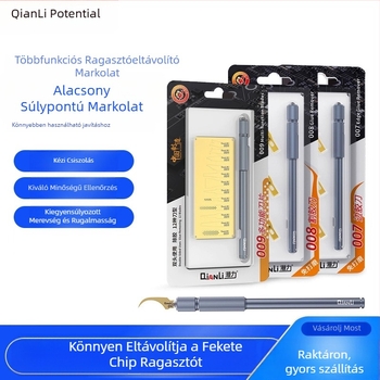 Potenciálisan innovatív mobiltelefon-javító eszközök 007/008/009 Többfunkciós, egyfogantyús, professzionális ragasztóeltávolító pengekészlet