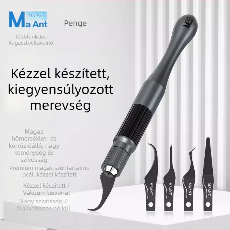 Potenciálisan innovatív mobiltelefon-javító eszközök 007/008/009 Többfunkciós, egyfogantyús, professzionális ragasztóeltávolító pengekészlet