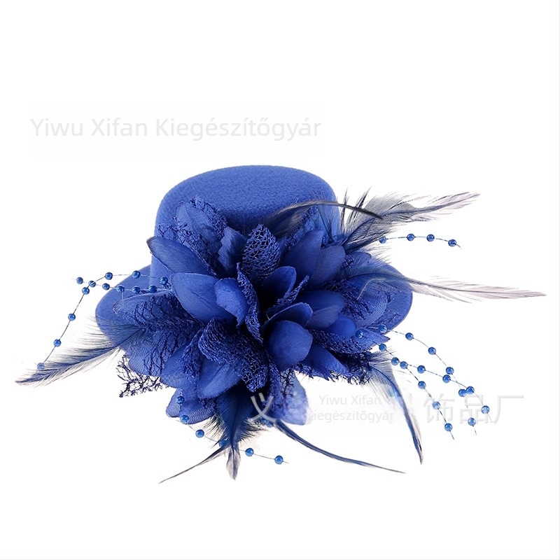 Amazon Xiyin Temu legkelendőbb hajtűs hajkiegészítők új tollvirág gyerek kalap táncelőadás fejdísz