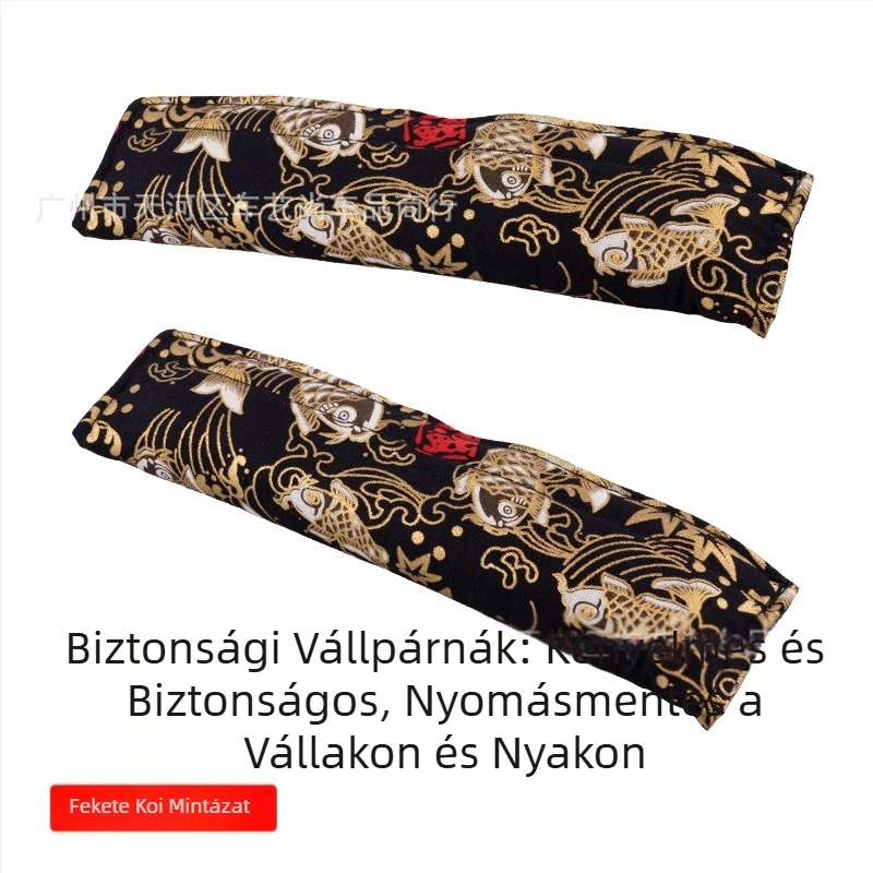 Autós vállvédő japán és szélmalom biztonsági öv védőhuzat autós védőhuzat biztonsági öv borítás dekoráció