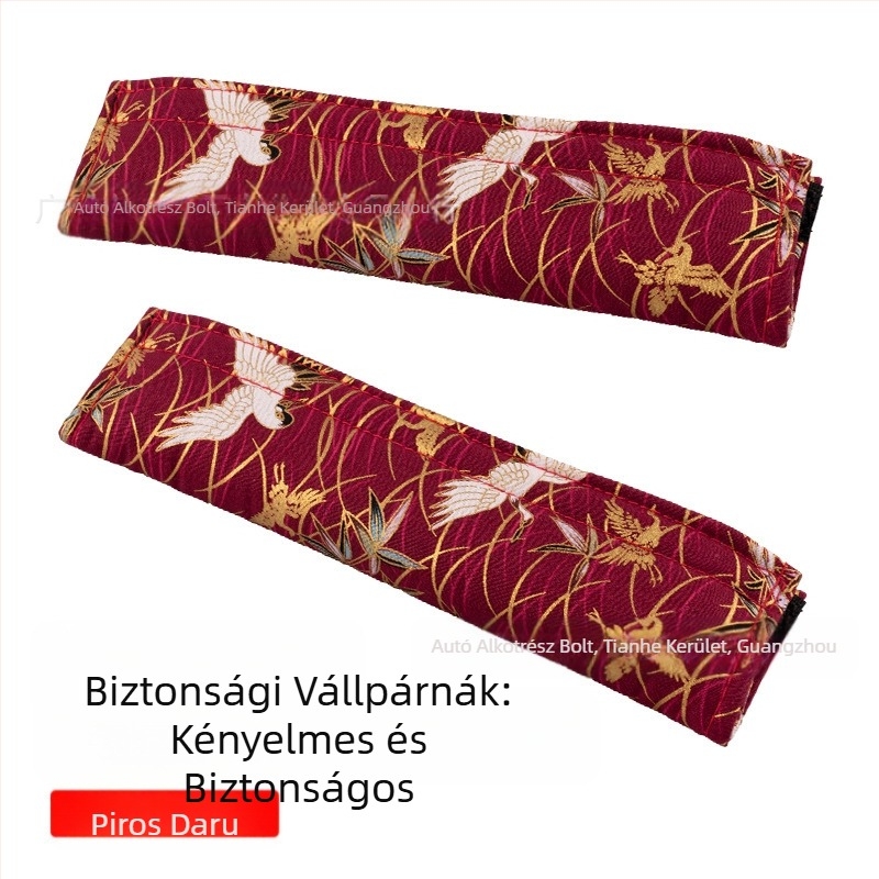 Autós vállvédő japán és szélmalom biztonsági öv védőhuzat autós védőhuzat biztonsági öv borítás dekoráció