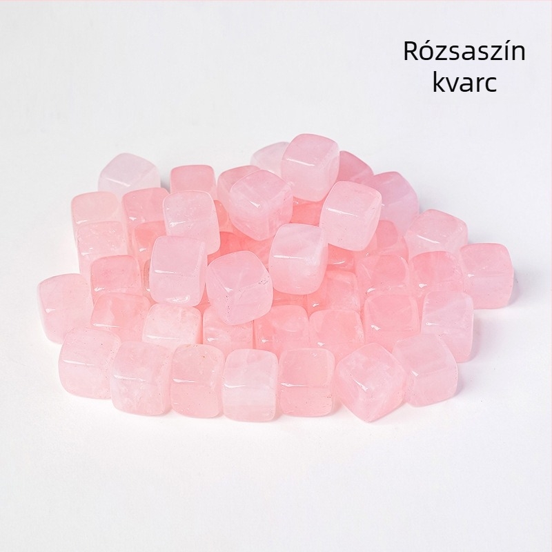 Természetes kristály eredeti kő 13 mm-es négyzet alakú négyzet alakú színes kristály féldrágakő kristály demagnetizált kő akvárium dekorációs díszek