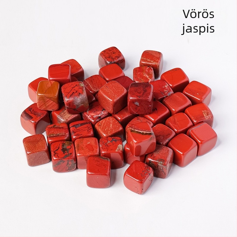 Természetes kristály eredeti kő 13 mm-es négyzet alakú négyzet alakú színes kristály féldrágakő kristály demagnetizált kő akvárium dekorációs díszek