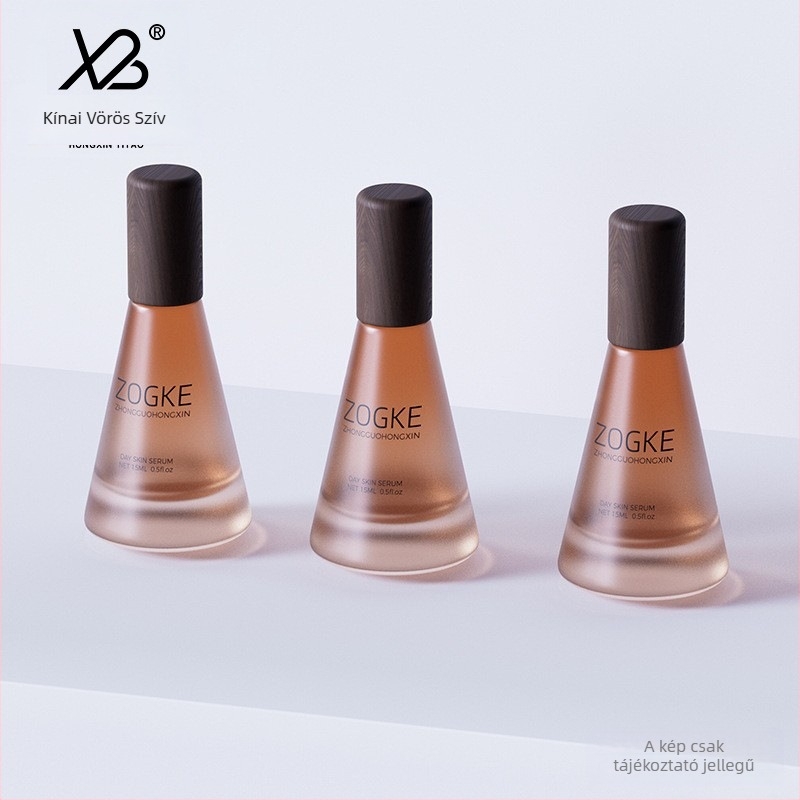 Újdonság raktáron 20 ml-es matt tea kúpos üveg vastag aljú szórófejes üveg csepegtető illóolaj parfüm üveg esszencia al-üveg