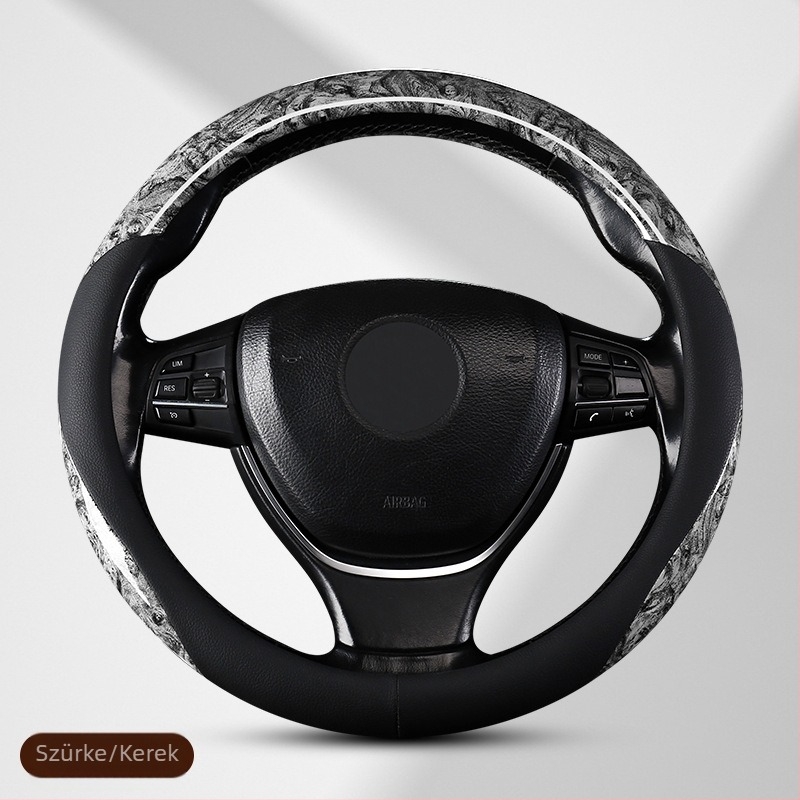 Autó kormánykerék borítás őszibarackfa mintás, négy évszakos, univerzális, csúszásmentes, izzadságnedvszívó, csúcskategóriás, népszerű, dekoratív nyári kormányvédő férfiaknak