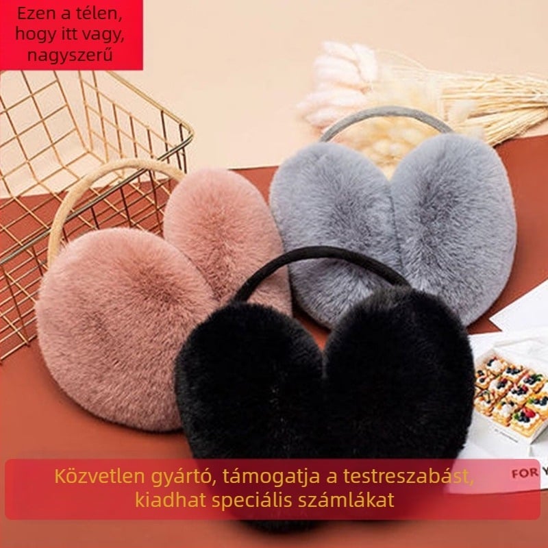 Fültokok a Heattech-től, Téli fültokok, Plüss fülpárnák, Téli fültokok, Férfi hátul viselhető fülmelegítők, Női felnőtt fültokok nagykereskedelem