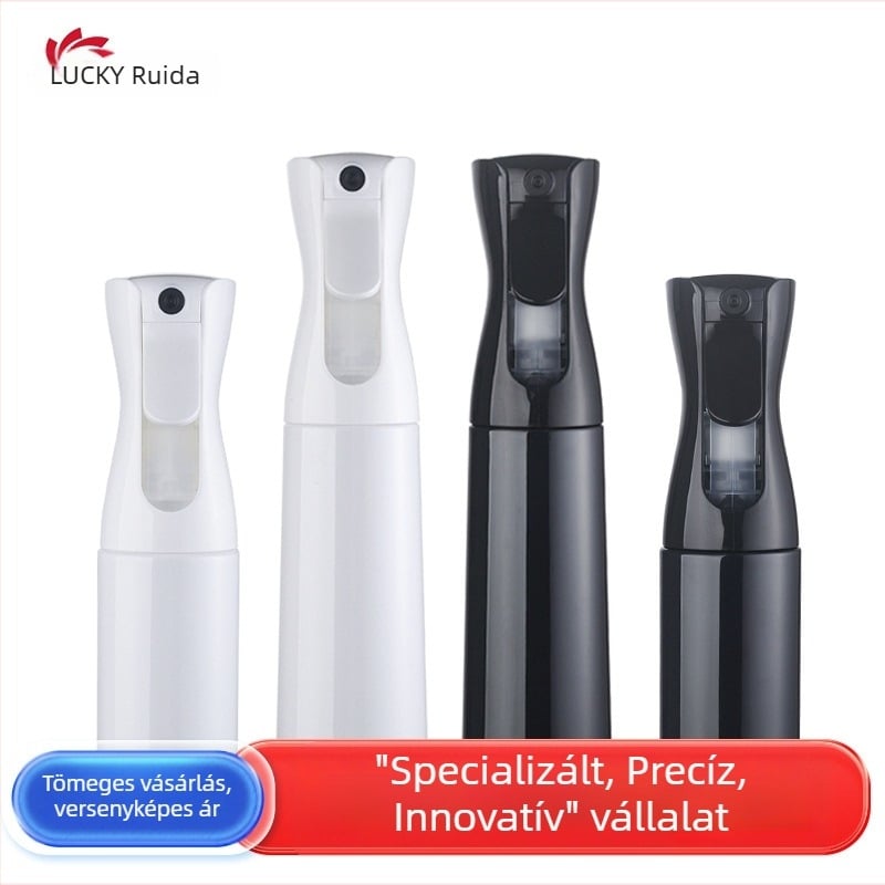 200ml/300ml folyamatos szórófejes flakon Smink Hidratáló flakon műanyag nagynyomású fodrászati alkoholos öntözőkanna