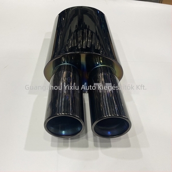 Gyárilag közvetlen autó rozsdamentes acél módosítás sportkocsi hanghullám univerzális kipufogócső ferde ágyú alacsony nehéz és vastag hangdob