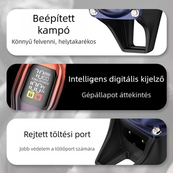 Automata hajvágó elektromos hajvágó újratölthető elektromos nyomógombos automata borotva háztartási elektromos hajvágó