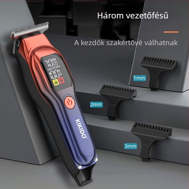 Automata hajvágó elektromos hajvágó újratölthető elektromos nyomógombos automata borotva háztartási elektromos hajvágó