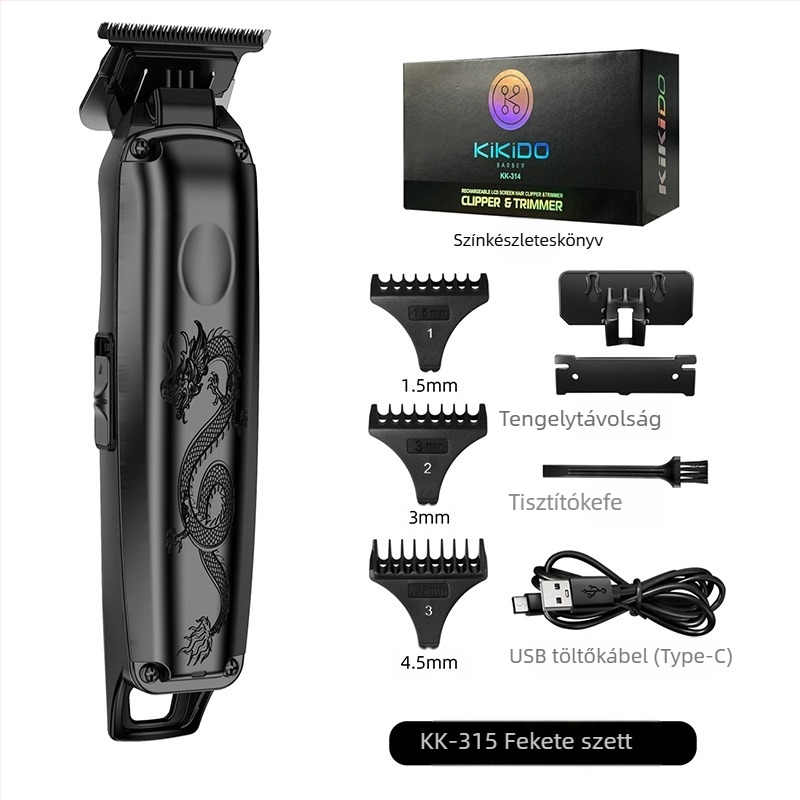 Automata hajvágó elektromos hajvágó újratölthető elektromos nyomógombos automata borotva háztartási elektromos hajvágó