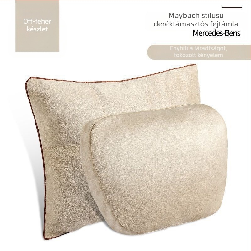 Fejtámla párna Mai nyakpárna pár belső üléspárna mély derékpárna 4. osztály Shina autó