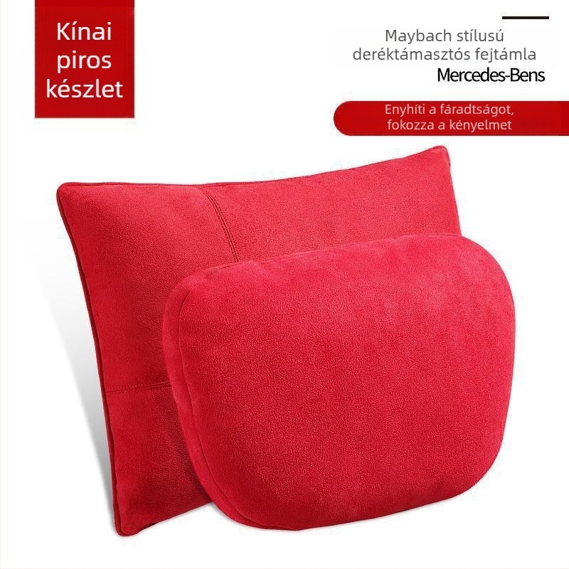 Fejtámla párna Mai nyakpárna pár belső üléspárna mély derékpárna 4. osztály Shina autó