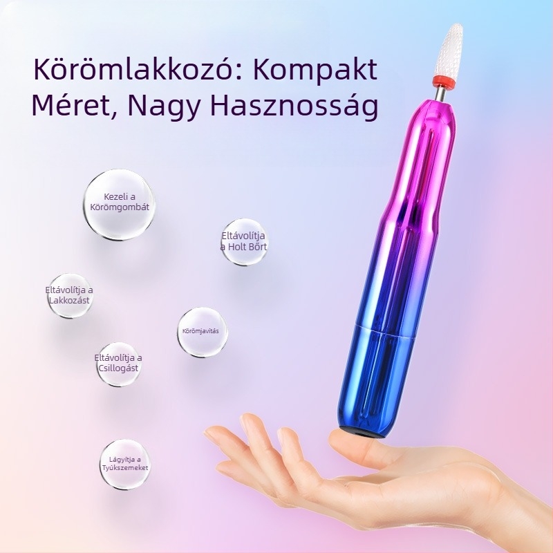 Színes polírozó toll USB-s elektromos körömlakklemosó toll polírozó gép Amazon elektromos körömszerszámokra specializálódott