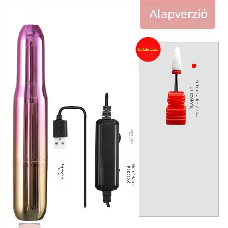 Színes polírozó toll USB-s elektromos körömlakklemosó toll polírozó gép Amazon elektromos körömszerszámokra specializálódott