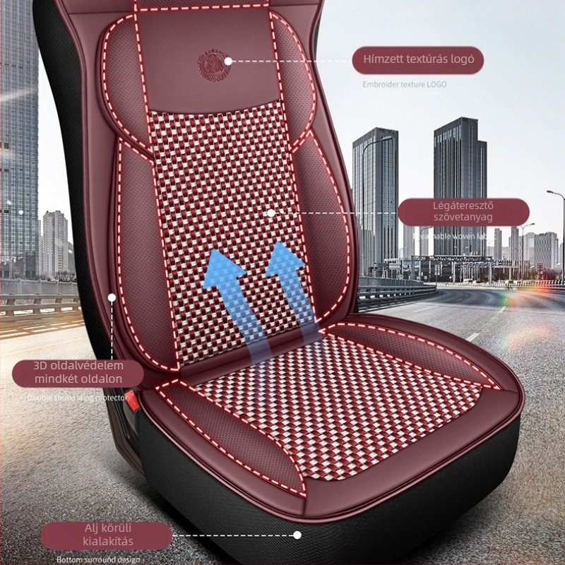 Speciális üléspárna nagy teherautókhoz, perforált bőr, lélegző, csúszásmentes, univerzális üléspárna minden évszakra, all-inclusive, Jiefang Auman Shandeka