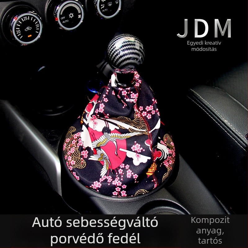 Autómódosítás és szélvédő huzat JDM személyre szabott kreatív porvédő sebességváltó fogantyúhuzat határokon átnyúló, népszerű eladó univerzális