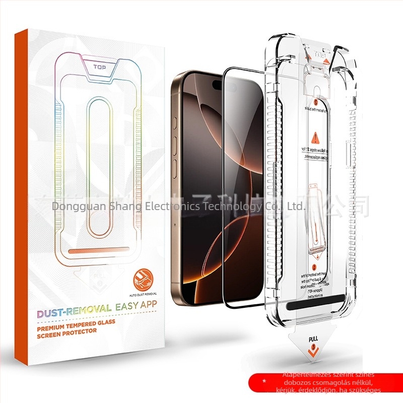 Pormentes raktár Apple 17Promax Corning edzett fólia iPhone 16/13/14 kukucskálásgátló 15 teljes képernyős mobiltelefon-fólia