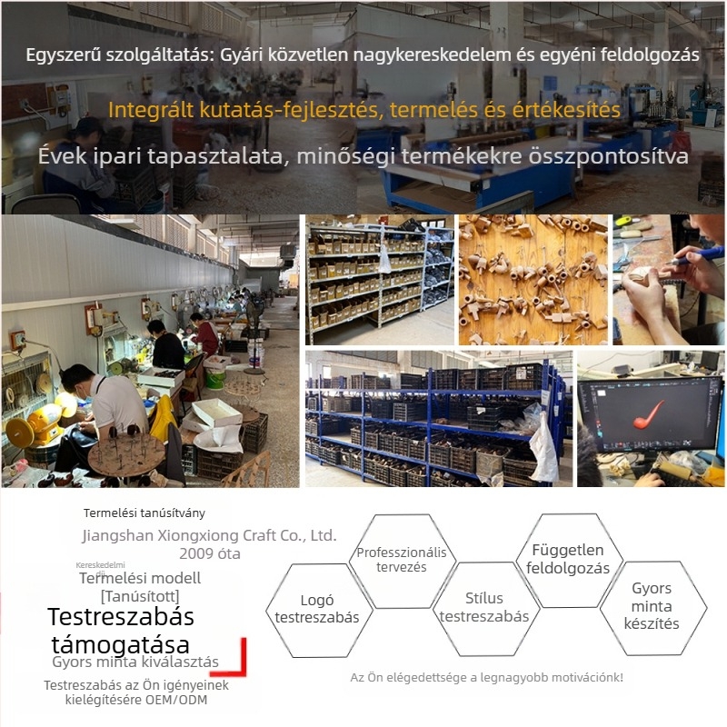 Fás Rózsafa Pipa Háromfunkciós Száraz Pipa Dohányzási Kiegészítők Nagykereskedelmi Dohányzsákos Pipa 9mm Szűrt Tömörfa Pipa Szantálfa