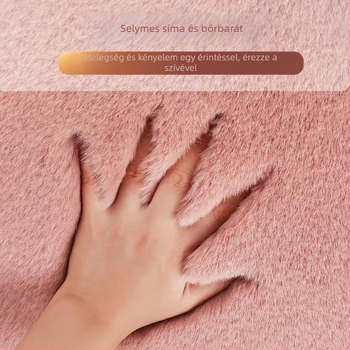 Téli autósüléspárna, szabadon kötő, meleg, univerzális üléspárna, nyúlszőrme utánzat, csúszásmentes, vastagított autósüléspárna, nagykereskedelmi autósüléspárna