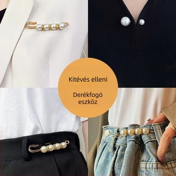 Deréktű kiegészítők Fix ruhák meghúzása Derékváltozás Kis tárgy Derékcsat Futásgátló Csúcsminőségű Bross Női