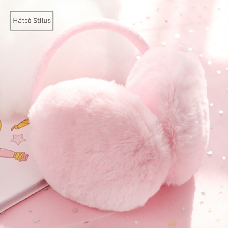 Fülvédők Női meleg koreai stílusú aranyos behajtható fülvédők Fülvédők Férfi gyermek téli fülvédők Diák fülvédők