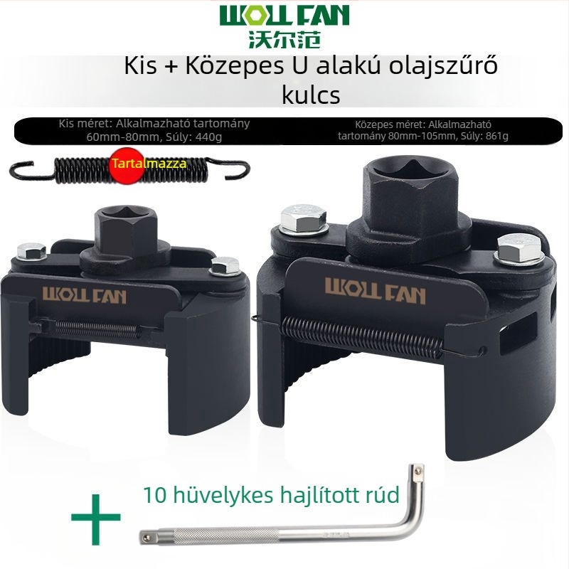 Olajszűrő elem kulcsgép szűrőkulcs olajrács eltávolító és kezelő szerszám szűrőkulcs sapka típus