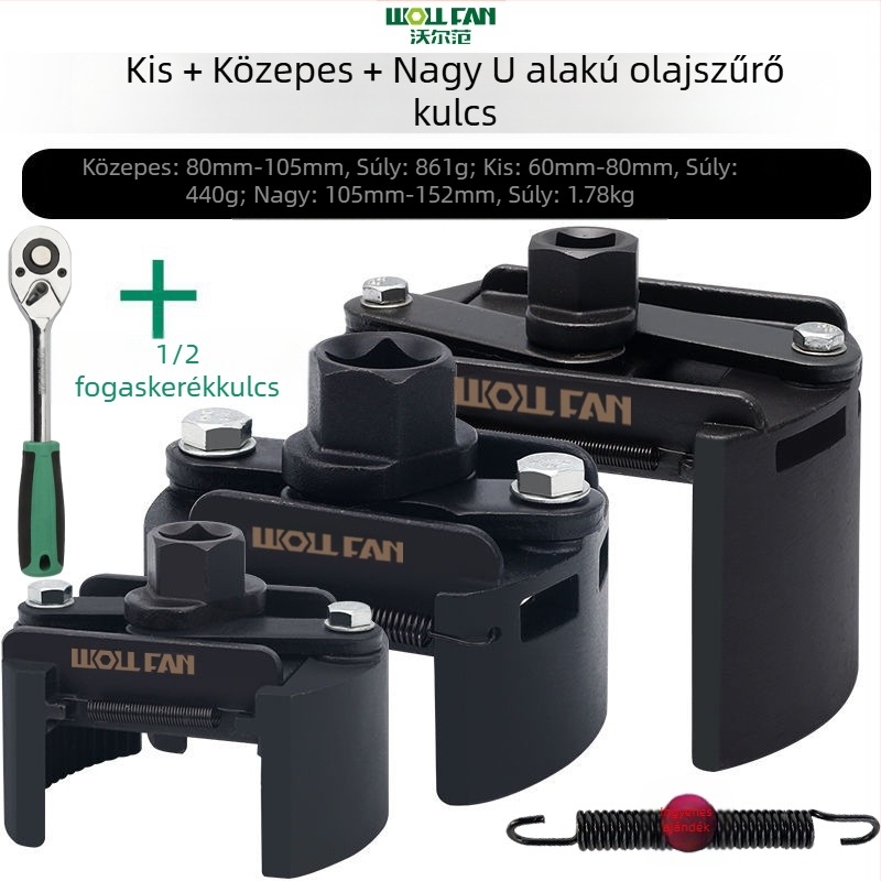 Olajszűrő elem kulcsgép szűrőkulcs olajrács eltávolító és kezelő szerszám szűrőkulcs sapka típus