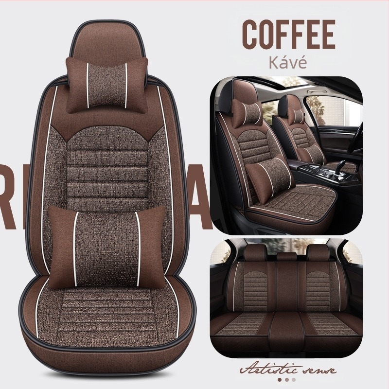 23 új, all-inclusive, négyszínű, durva kenderből készült autósüléspárna. Four Seasons ötüléses univerzális üléspárna, nagykereskedelmi export generációja.