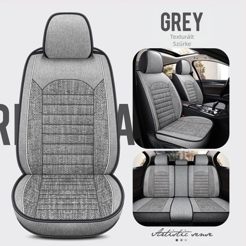 23 új, all-inclusive, négyszínű, durva kenderből készült autósüléspárna. Four Seasons ötüléses univerzális üléspárna, nagykereskedelmi export generációja.