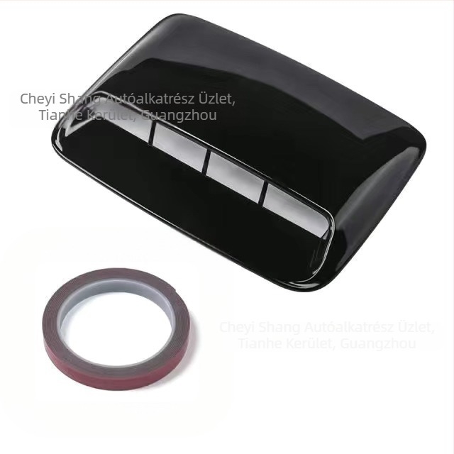 Autó univerzális dekoratív motorháztető hamis légbeömlő matrica motorháztető személyre szabott kreatív motor légbeömlő kiegészítők módosítása