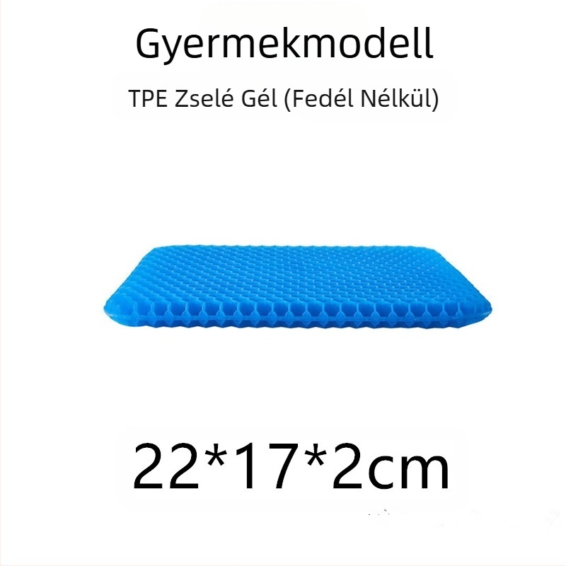 Nagykereskedelmi nyári jégpárna japán méhsejt gélpárna irodai hosszú ülésű szilikon fenékpárna autós hűvös üléspárna