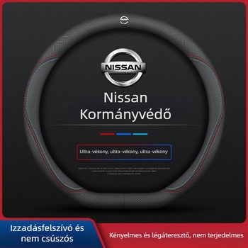 Navarre kormánykerék borításhoz 17-24 ultravékony, lélegző, varrásmentes nappa bőr markolatborítás