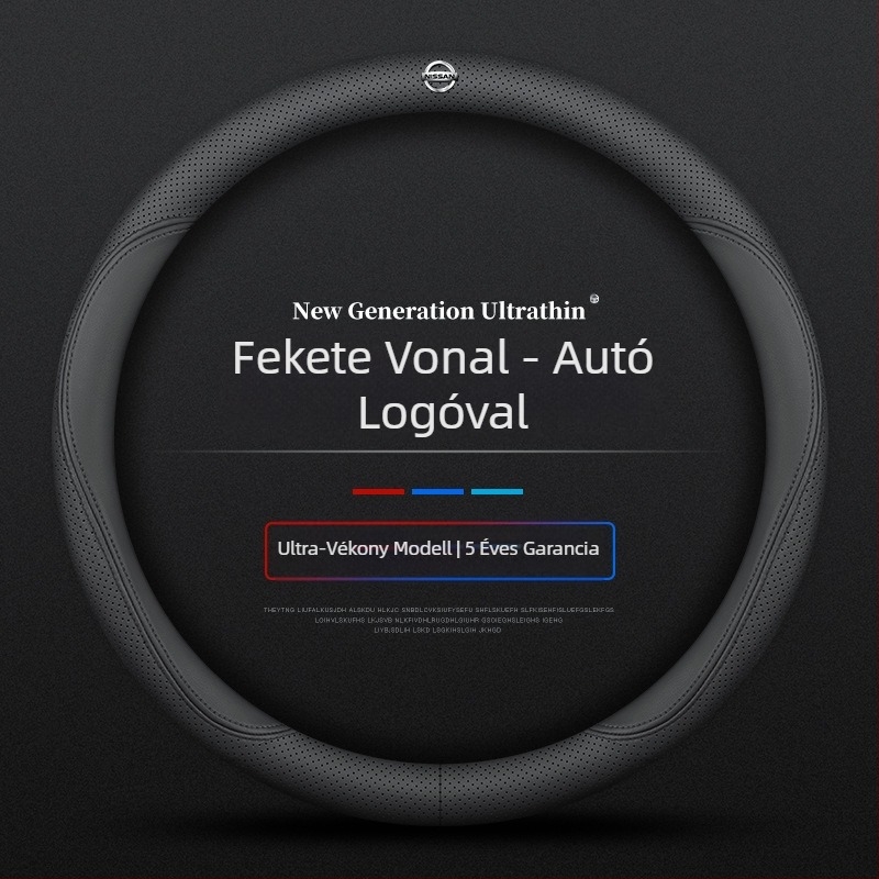 Navarre kormánykerék borításhoz 17-24 ultravékony, lélegző, varrásmentes nappa bőr markolatborítás