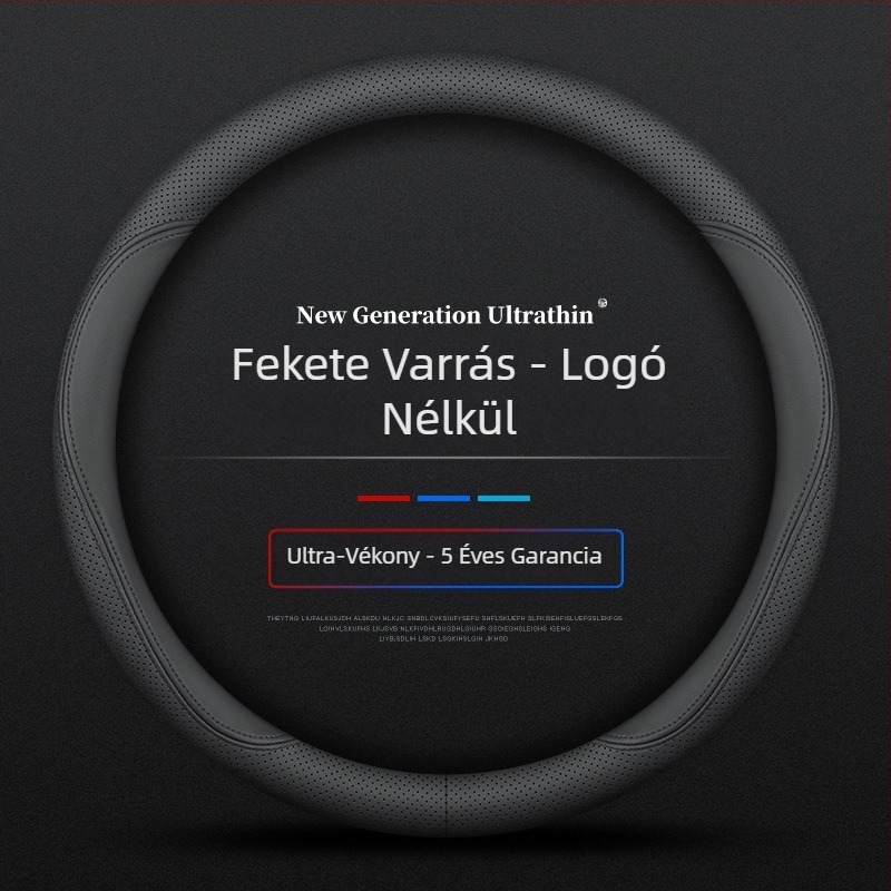 Navarre kormánykerék borításhoz 17-24 ultravékony, lélegző, varrásmentes nappa bőr markolatborítás